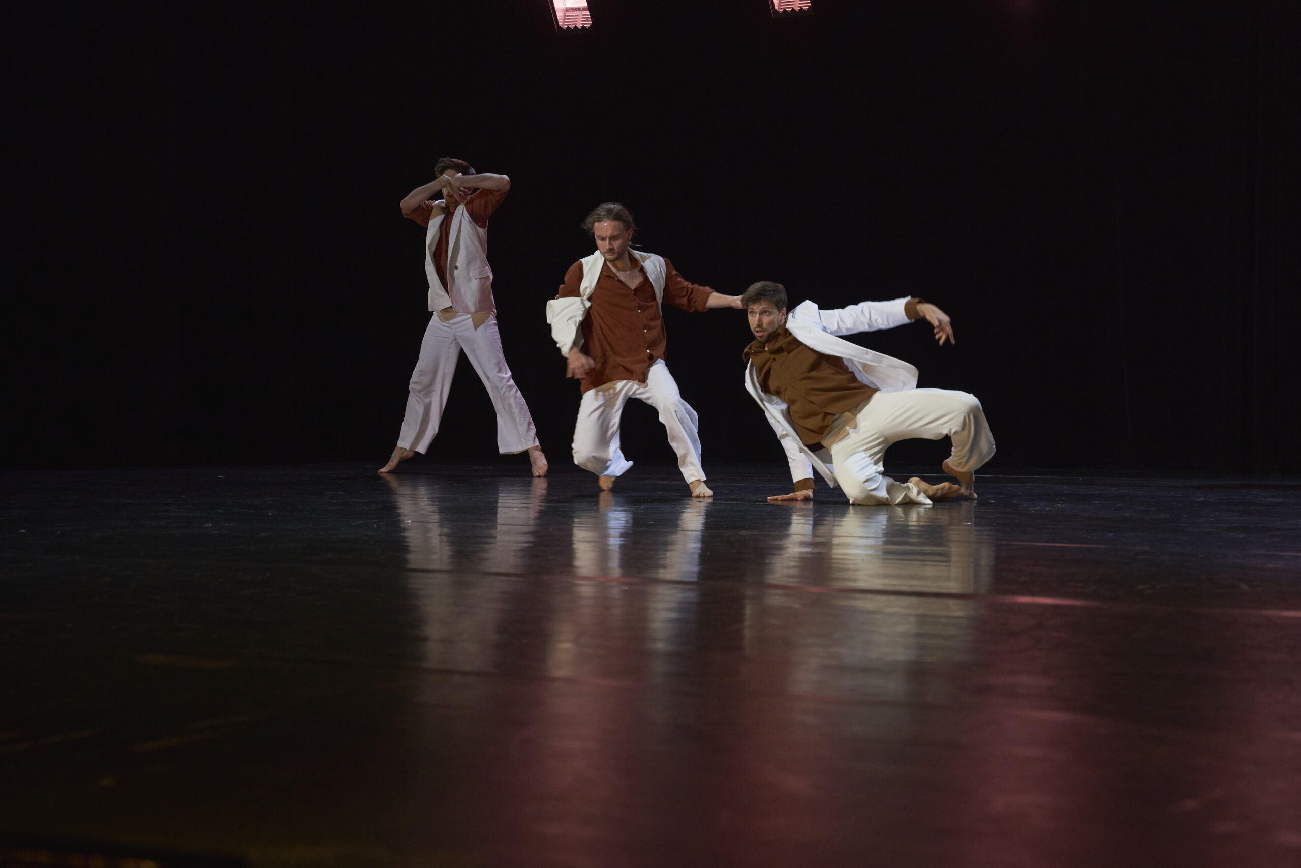 Dance: Julius Olbertz,  Stsiapan Hurski, Darko Radosavljev | Photo: Johannes Hoer